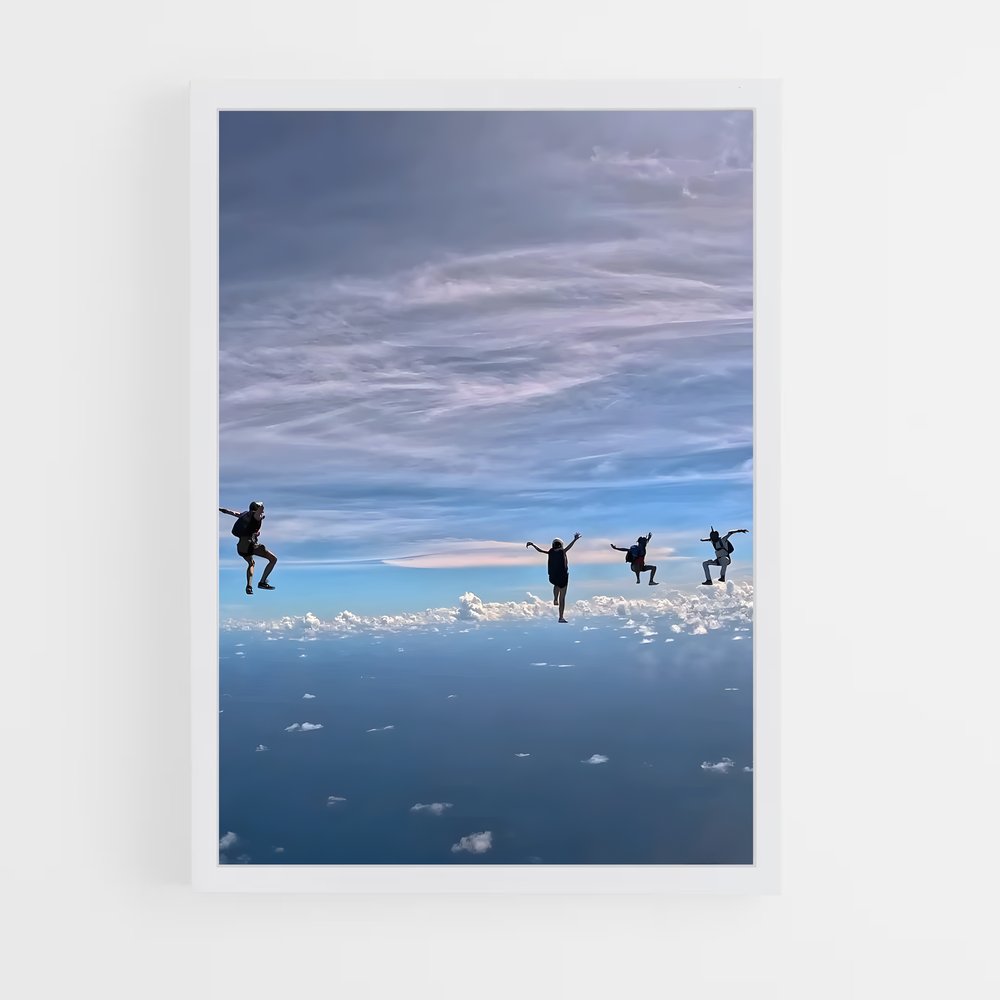 Poster Skydiving nouveaux – affiche Parachutisme (vue 3)