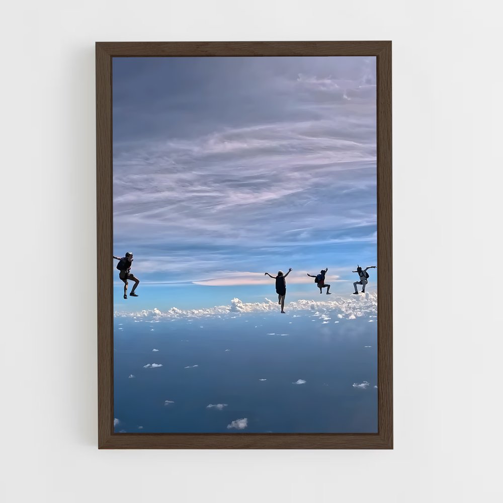 Poster Skydiving nouveaux – affiche Parachutisme (vue 5)