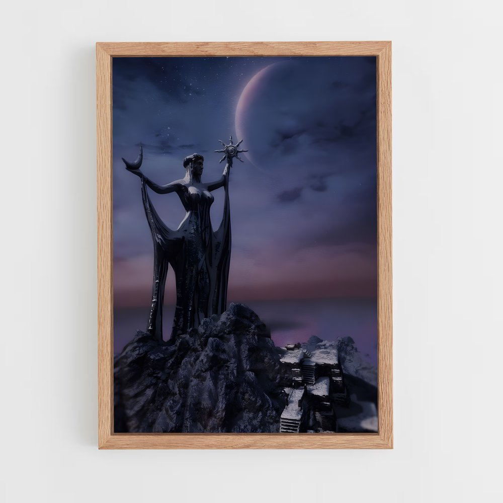 Poster L'Appel de la Montagne – affiche Skyrim (vue 4)