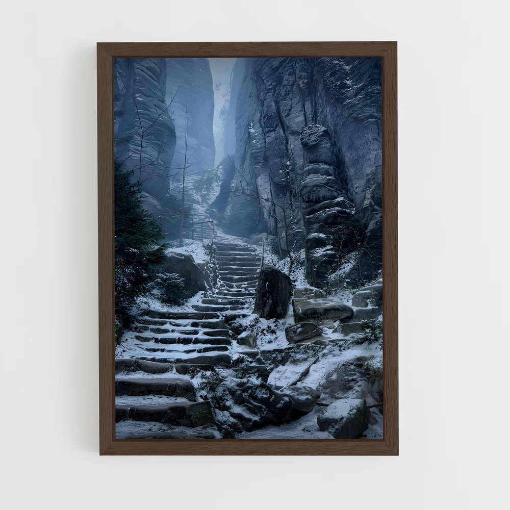 Poster Les Sommets de Bordeciel – affiche Skyrim (vue 5)
