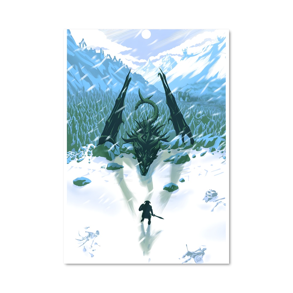 Poster Skyrim froid