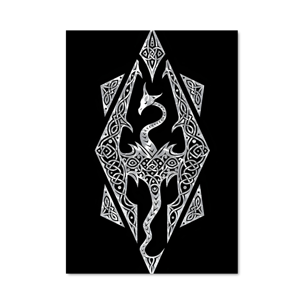 Poster Tatouage Nordique
