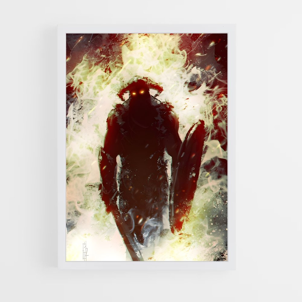 Poster The Dragonborn Chronicles – affiche Skyrim (vue 3)