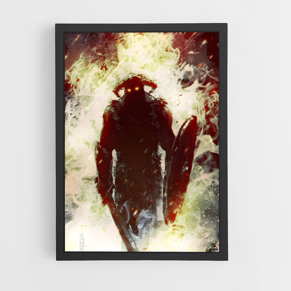 Poster The Dragonborn Chronicles – affiche Skyrim (vue 2)