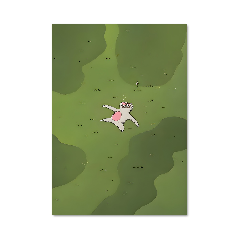 Poster Chat Flottant – affiche Pokemon