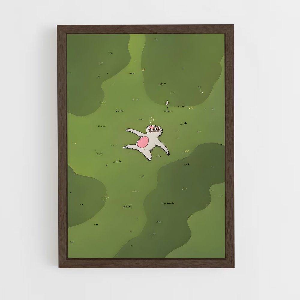 Poster Chat Flottant – affiche Pokemon (vue 5)