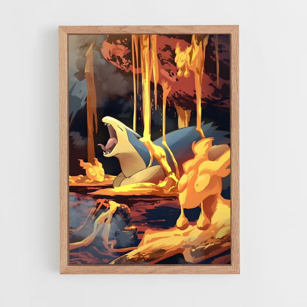 Poster Shark Spirit – affiche Pokemon (vue 4)