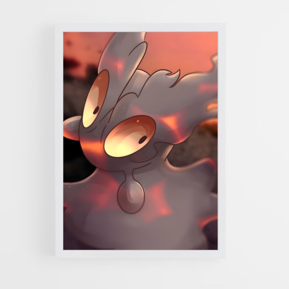 Poster Slugma Rires – affiche Pokemon (vue 3)