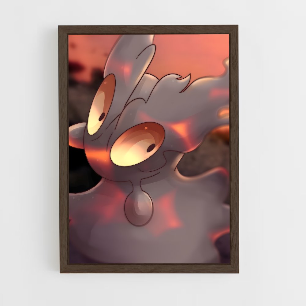 Poster Slugma Rires – affiche Pokemon (vue 5)