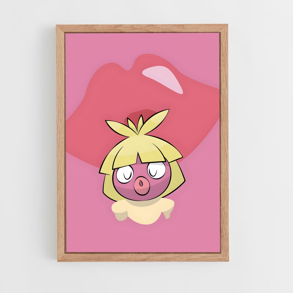 Poster Smoochum Style – affiche Pokemon (vue 4)