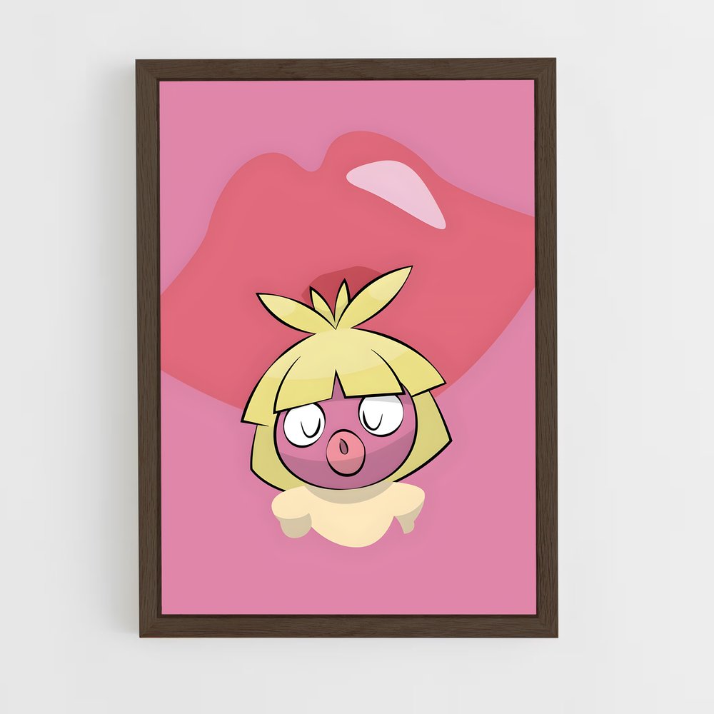 Poster Smoochum Style – affiche Pokemon (vue 5)