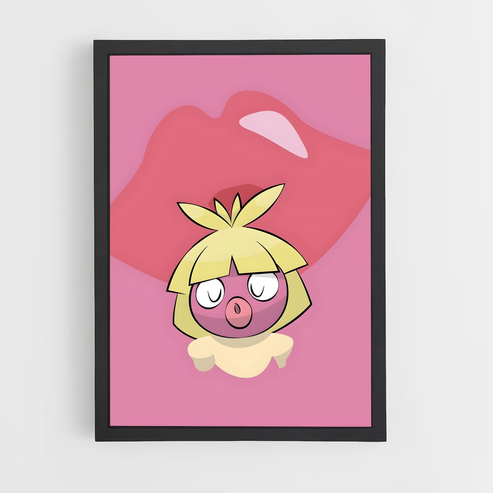 Poster Smoochum Style – affiche Pokemon (vue 2)