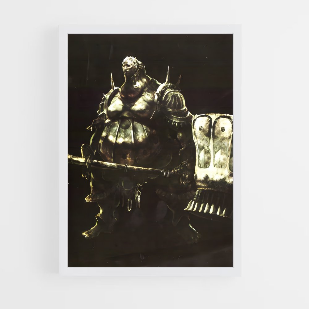 Poster Smough Épique – affiche Dark souls (vue 3)