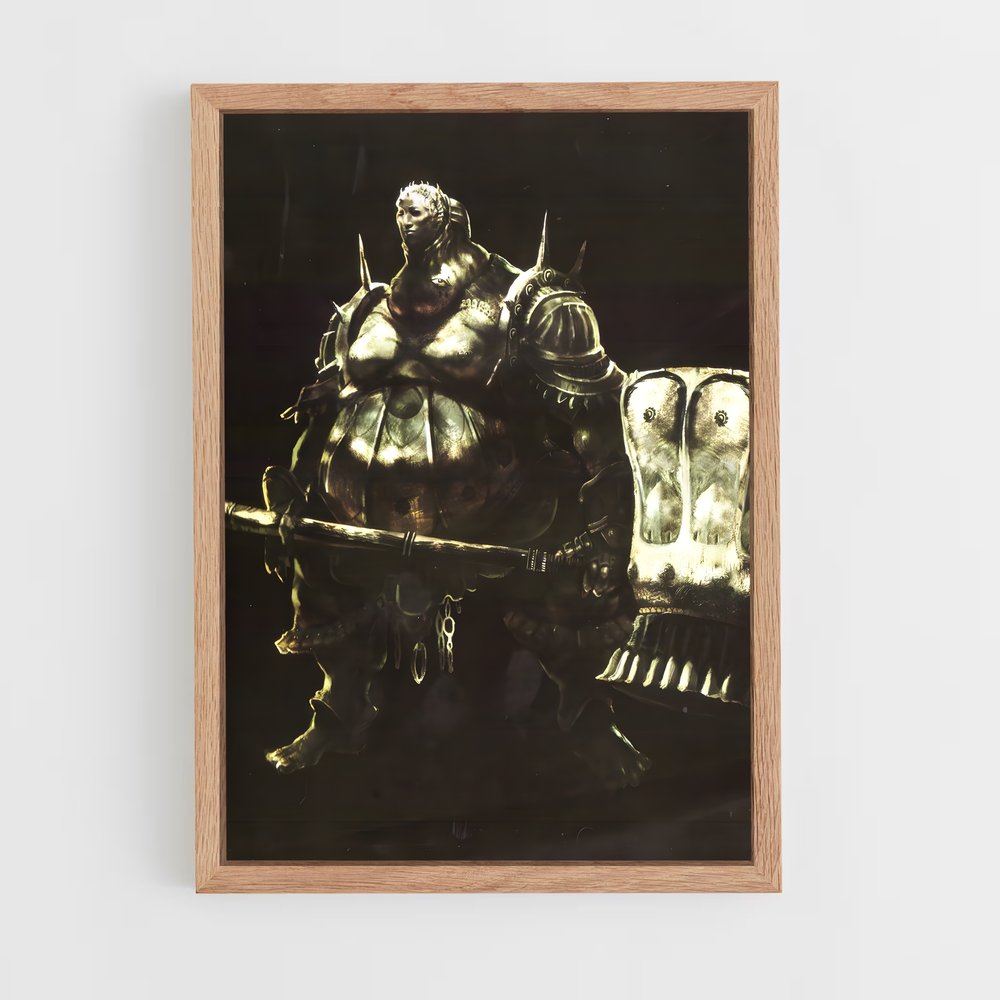 Poster Smough Épique – affiche Dark souls (vue 4)