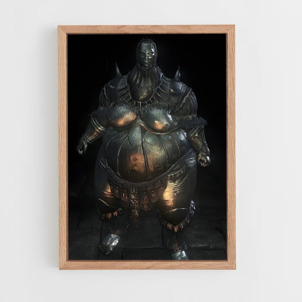 Poster Colosse de Fer – affiche Dark souls (vue 4)