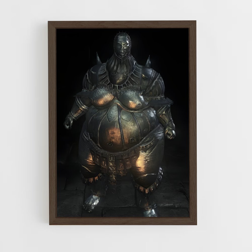 Poster Colosse de Fer – affiche Dark souls (vue 5)