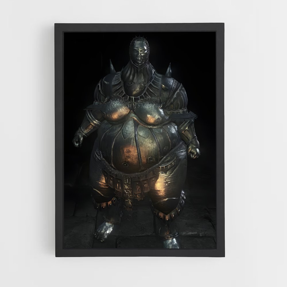 Poster Colosse de Fer – affiche Dark souls (vue 2)