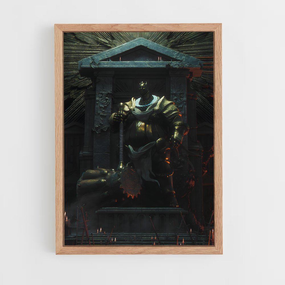Poster Smough chevalier – affiche Dark souls (vue 4)