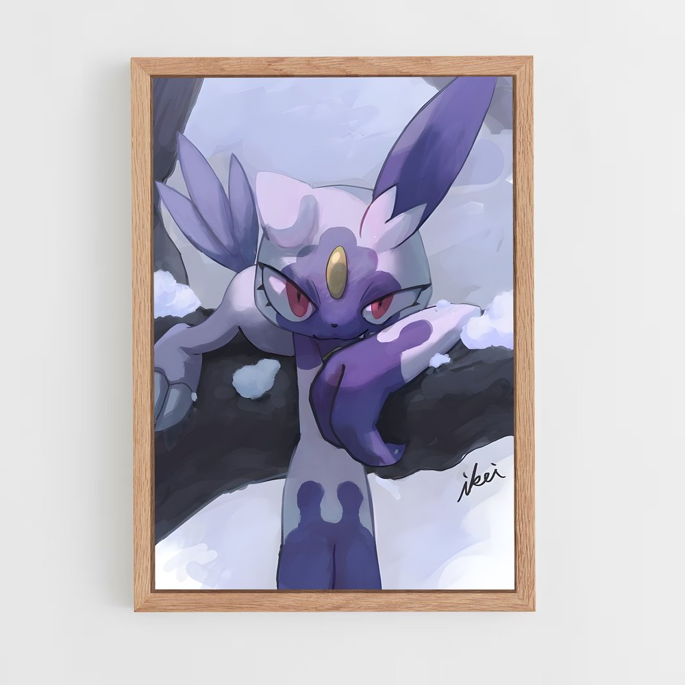 Poster Sneasel Éclatant – affiche Pokemon (vue 4)
