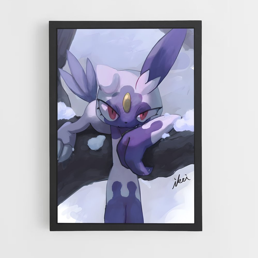 Poster Sneasel Éclatant – affiche Pokemon (vue 2)