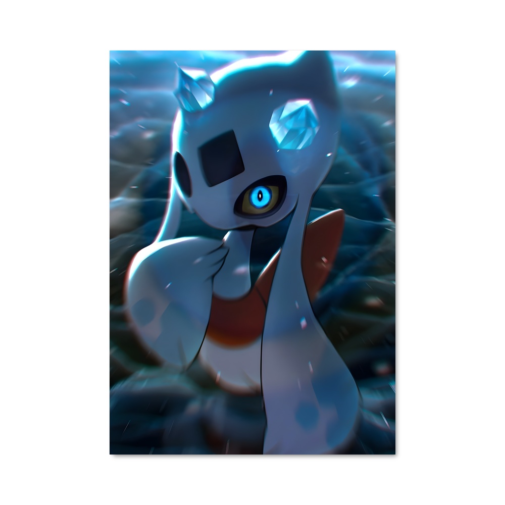 Poster Snorunt le Chat Glacé – affiche Pokemon