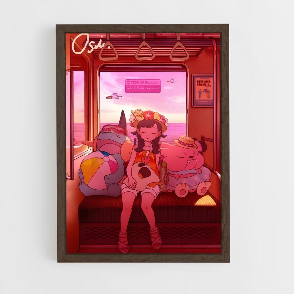 Poster Snubbull en Voyage – affiche Pokemon (vue 5)
