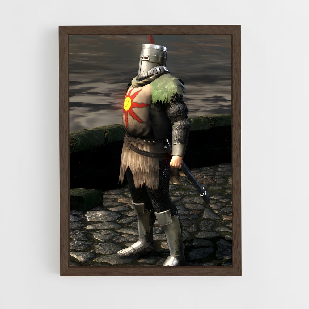 Poster Le Chevalier Solaire – affiche Dark souls (vue 5)