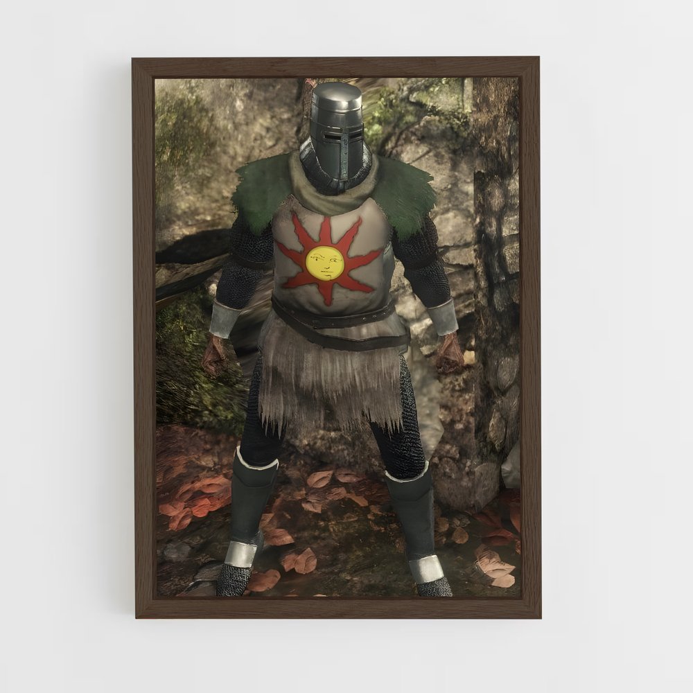 Poster Le Chevalier des Bois – affiche Dark souls (vue 5)