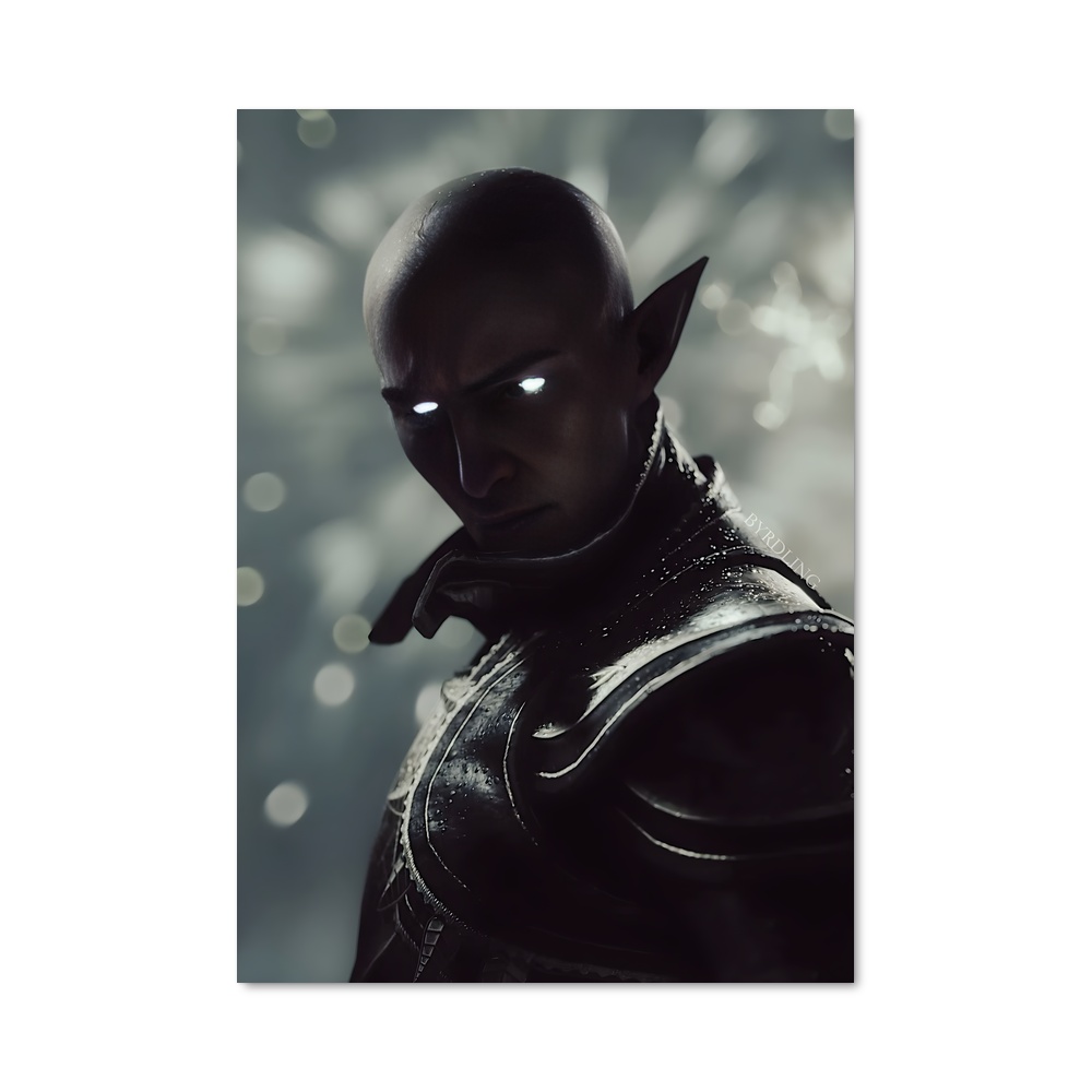 Poster L'Armure Lumineuse – affiche Dragon age