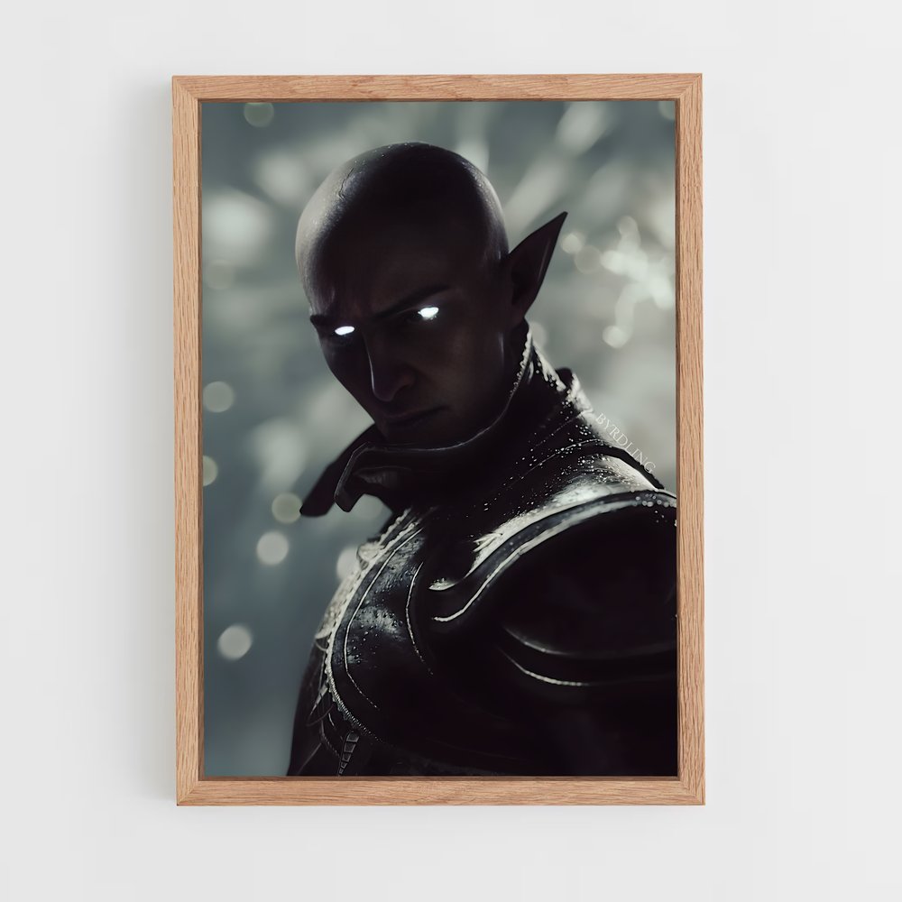 Poster L'Armure Lumineuse – affiche Dragon age (vue 4)