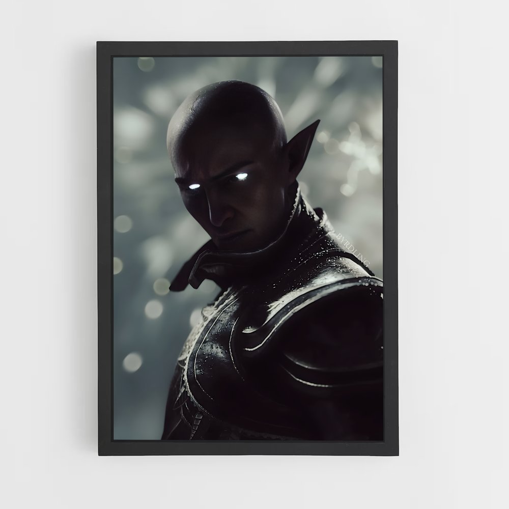 Poster L'Armure Lumineuse – affiche Dragon age (vue 2)