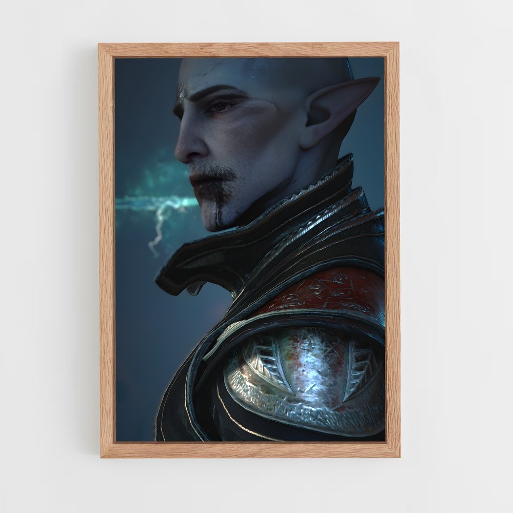 Poster L'Ombre du Barbu – affiche Dragon age (vue 4)