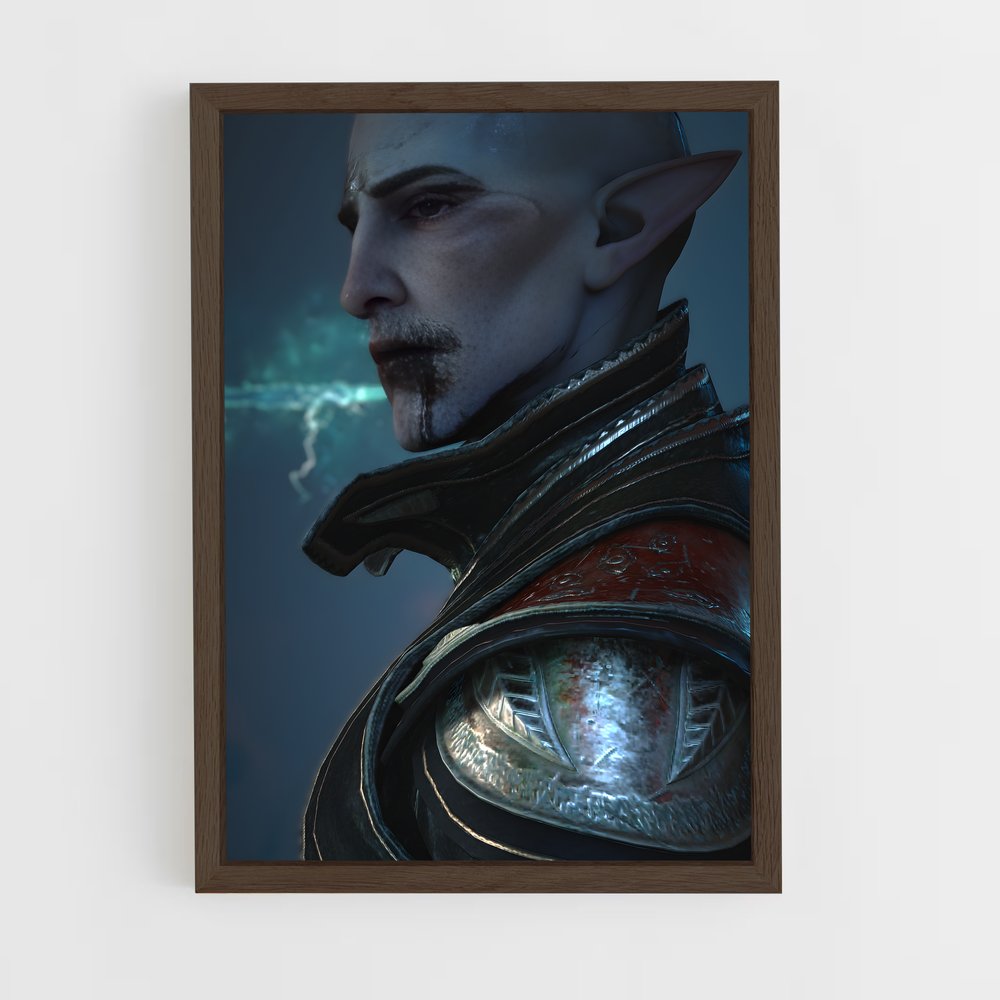 Poster L'Ombre du Barbu – affiche Dragon age (vue 5)