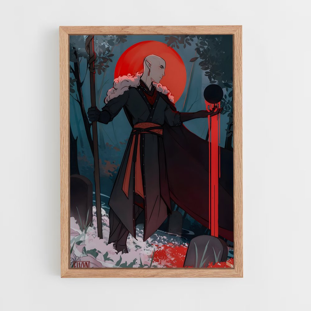 Poster Ombres et Éclats – affiche Dragon age (vue 4)