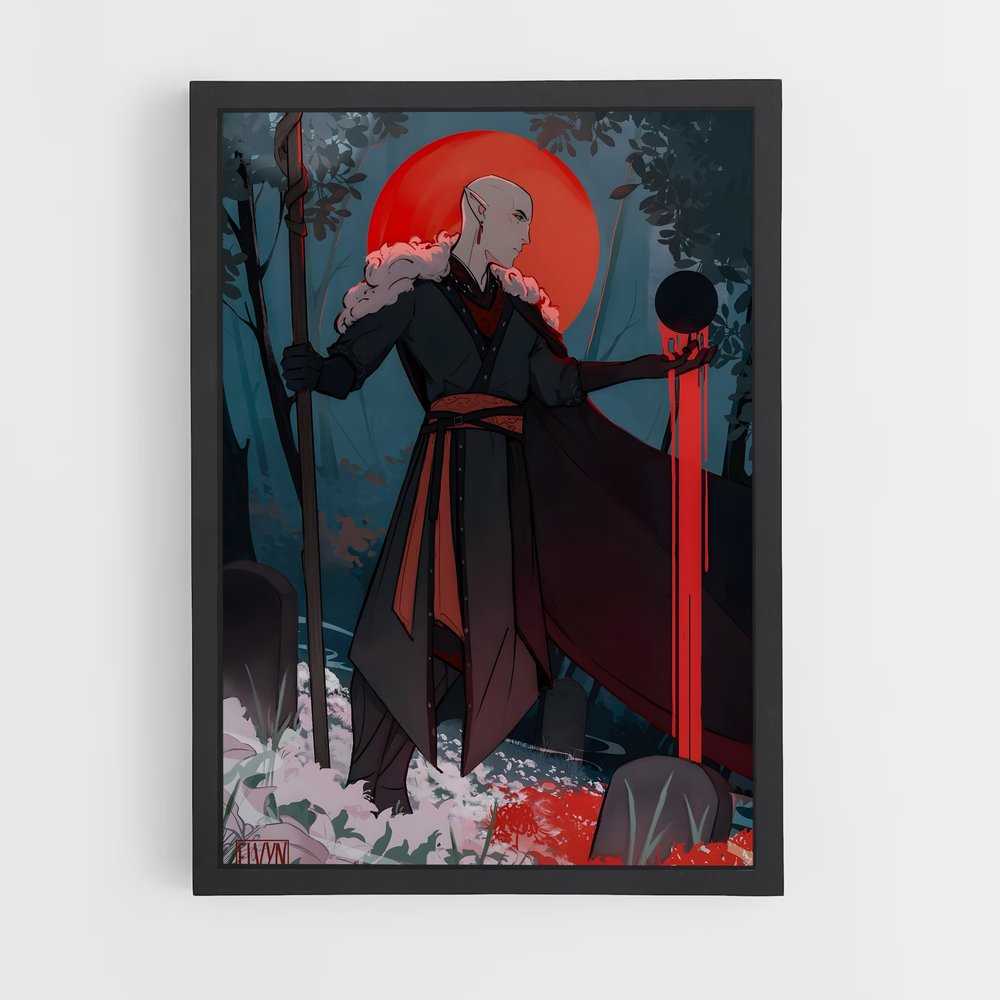 Poster Ombres et Éclats – affiche Dragon age (vue 2)