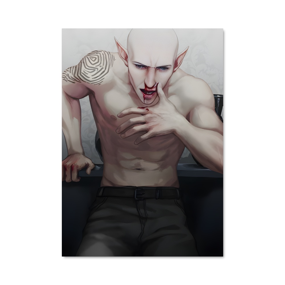 Poster Solas tatouage