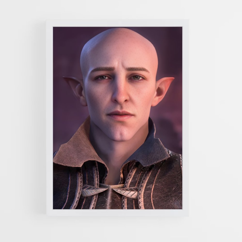 Poster L'Art de la Calvitie – affiche Dragon age (vue 3)