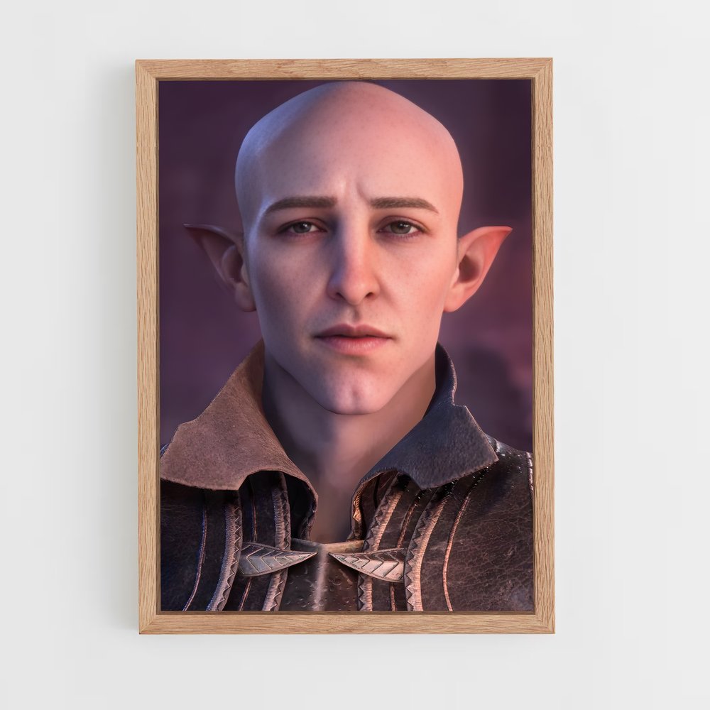 Poster L'Art de la Calvitie – affiche Dragon age (vue 4)