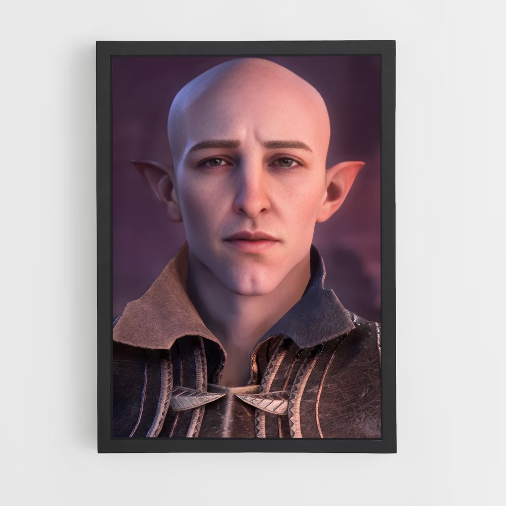 Poster L'Art de la Calvitie – affiche Dragon age (vue 2)