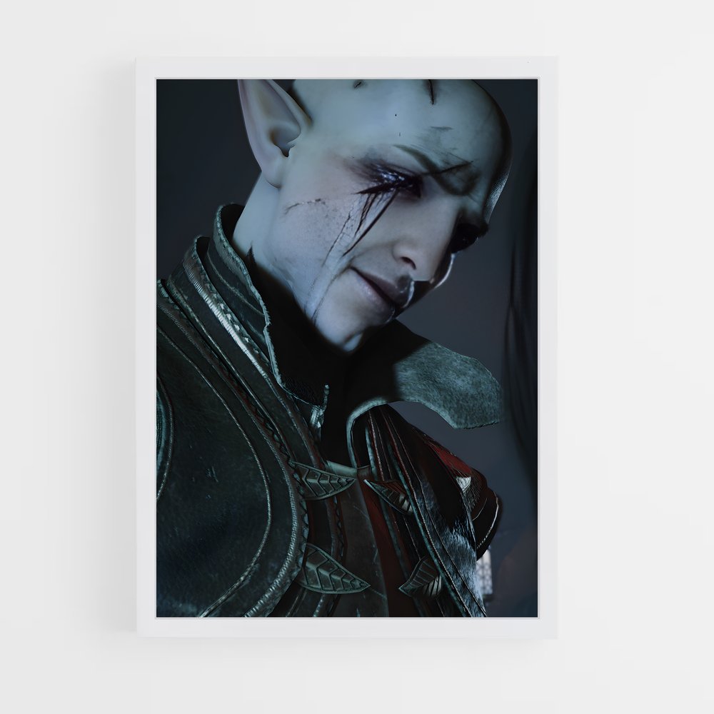 Poster Chevalier et Félin – affiche Dragon age (vue 3)