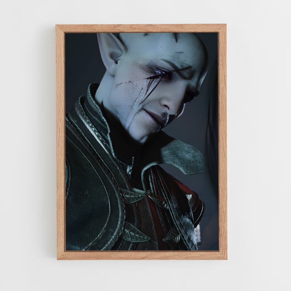 Poster Chevalier et Félin – affiche Dragon age (vue 4)