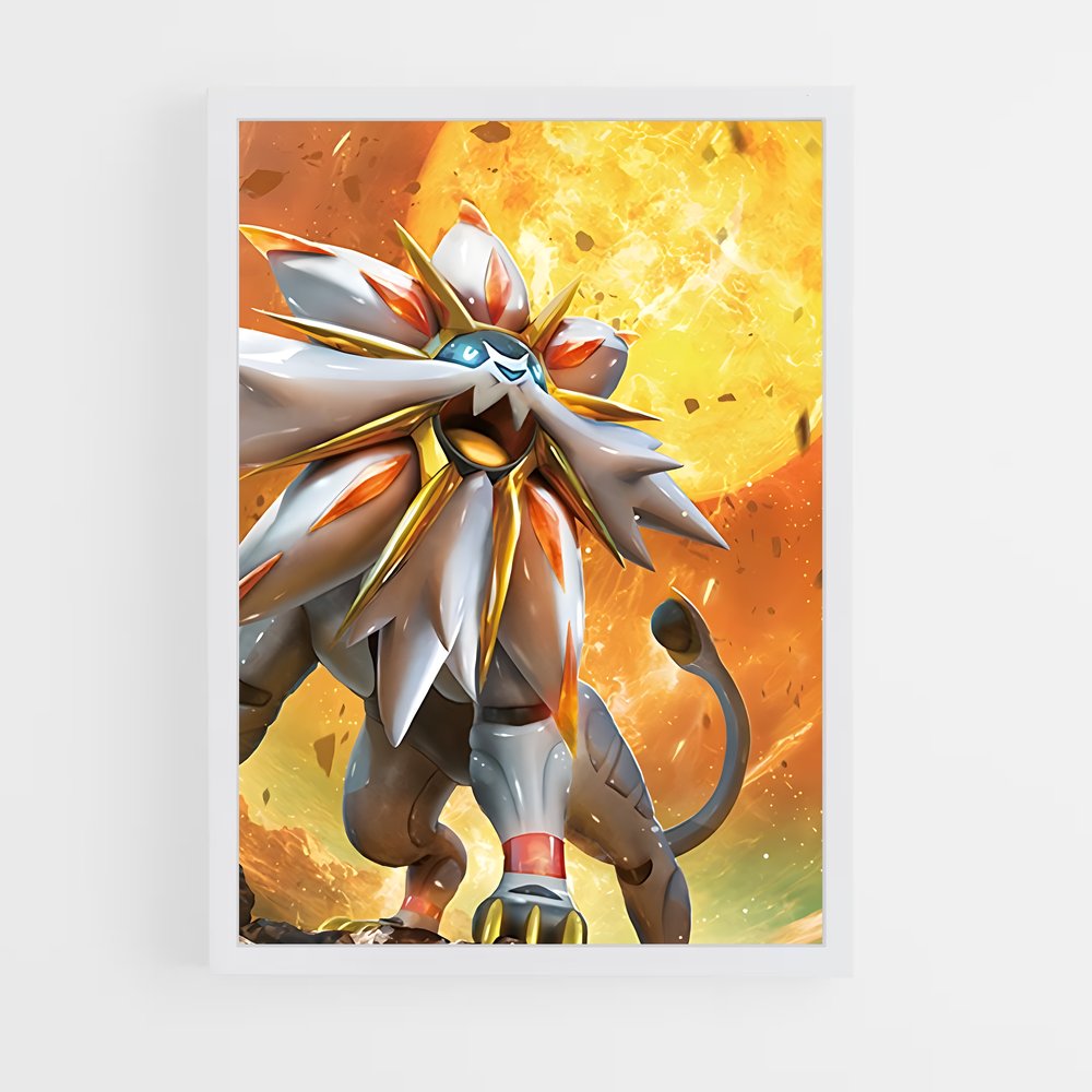Poster Solgaleo : L'Éclat Solaire – affiche Pokemon (vue 3)