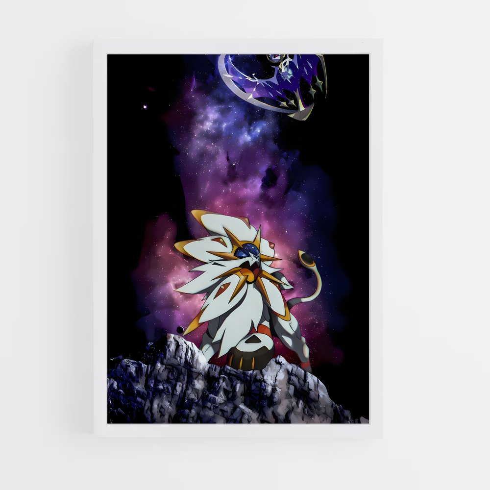 Poster Stellar Solgaleo – affiche Pokemon (vue 3)