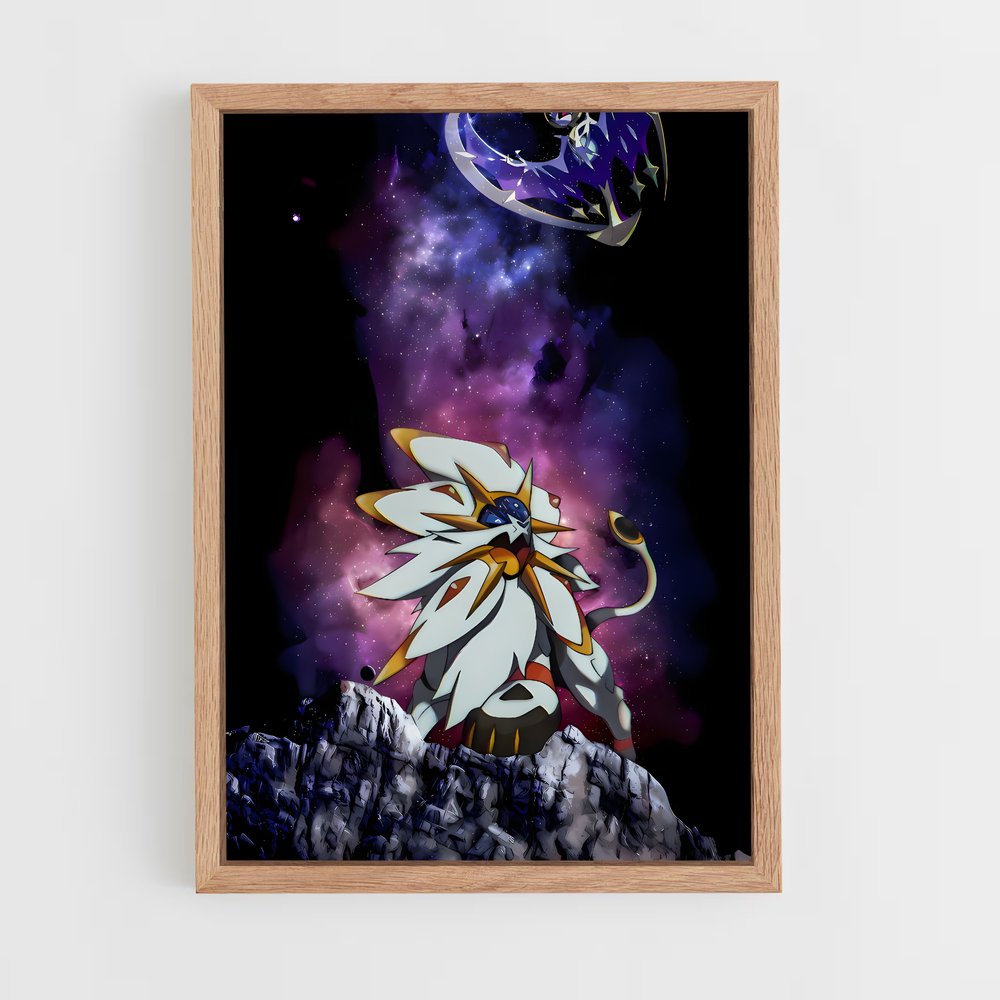 Poster Stellar Solgaleo – affiche Pokemon (vue 4)