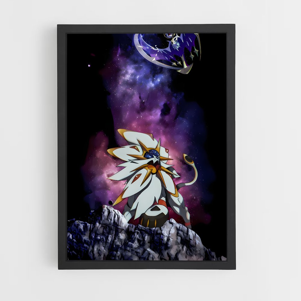 Poster Stellar Solgaleo – affiche Pokemon (vue 2)