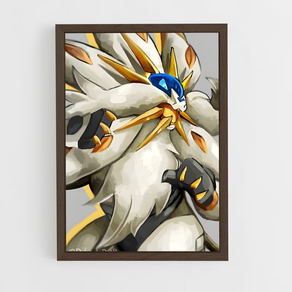 Poster L'Éclat Solaire – affiche Pokemon (vue 5)