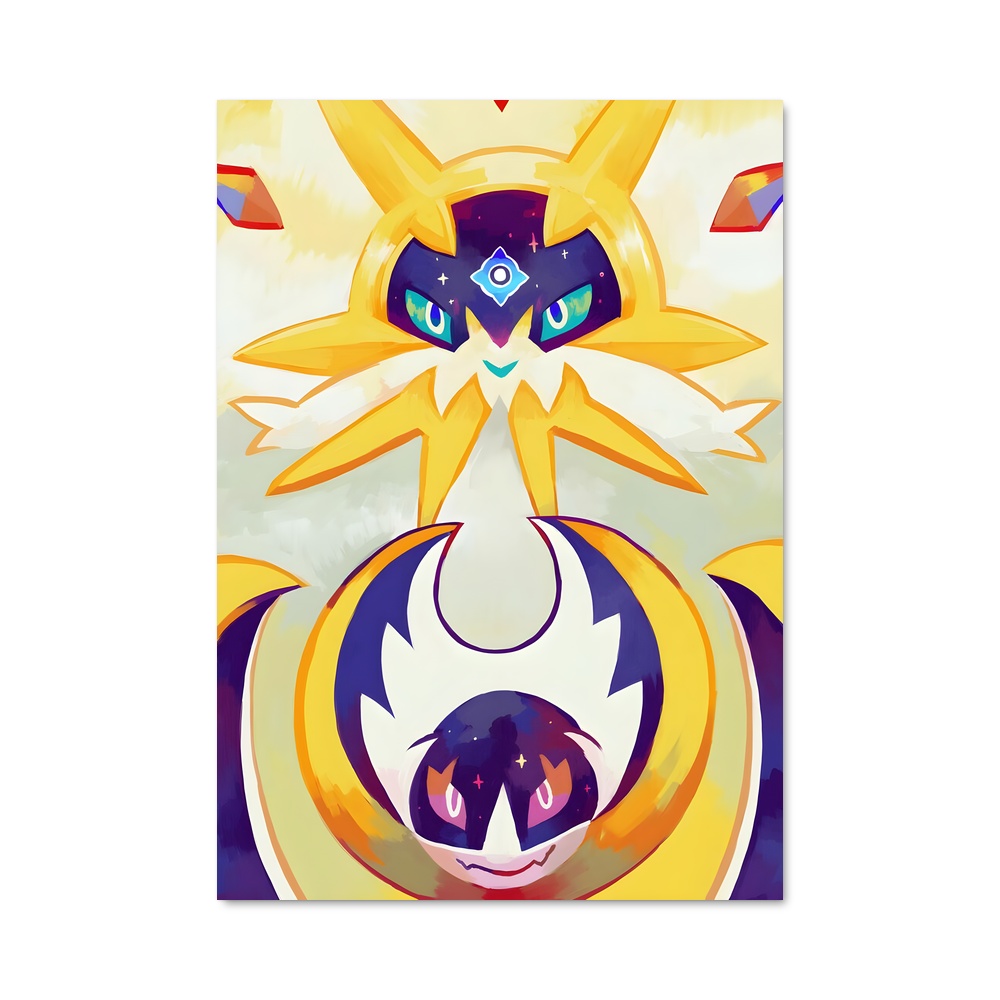 Poster Solgaleo : Éclat Solaire – affiche Pokemon