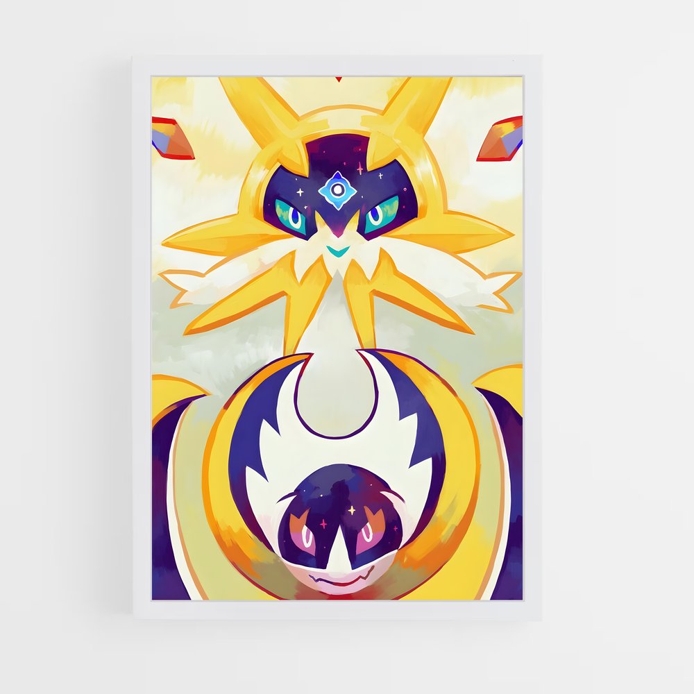 Poster Solgaleo : Éclat Solaire – affiche Pokemon (vue 3)