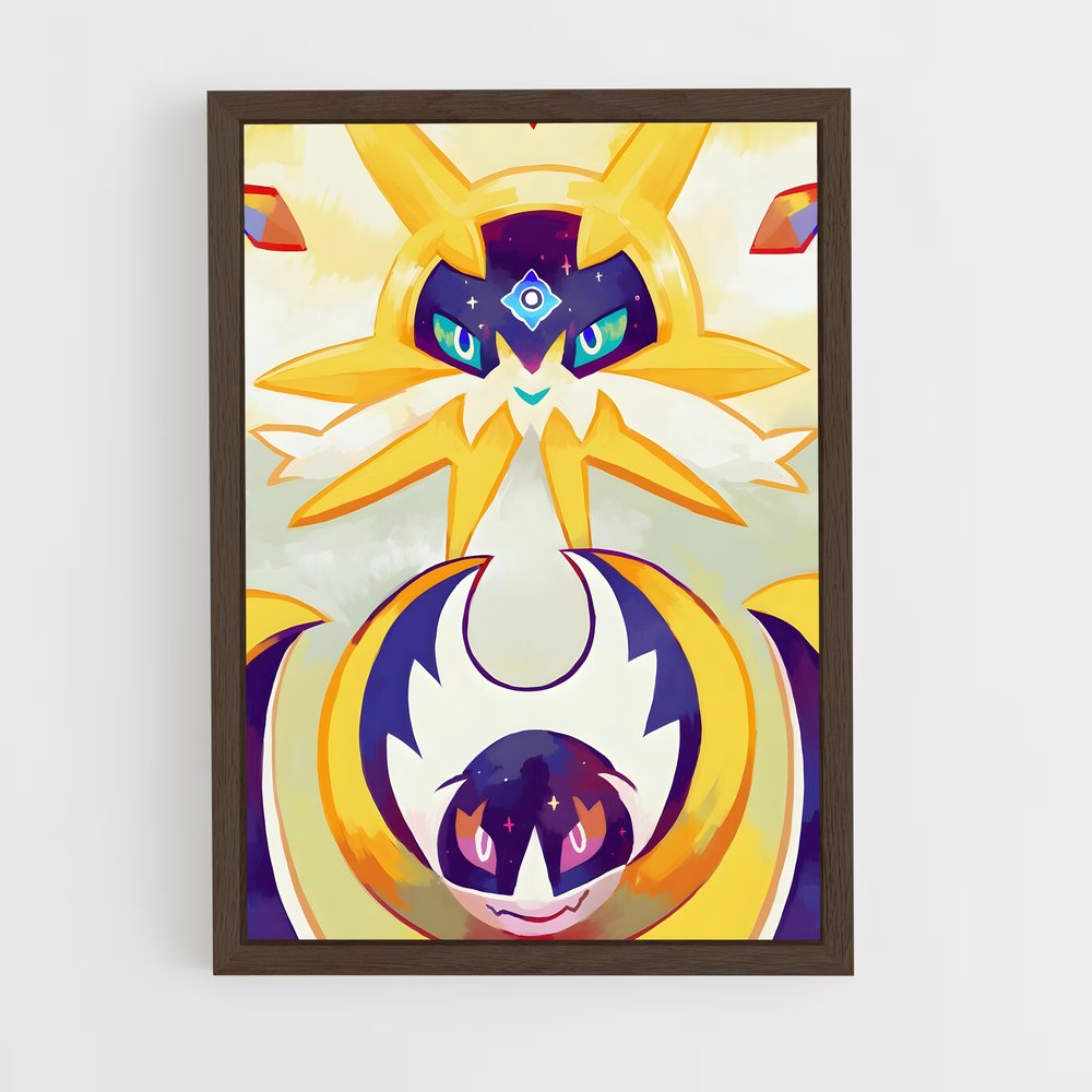 Poster Solgaleo : Éclat Solaire – affiche Pokemon (vue 5)