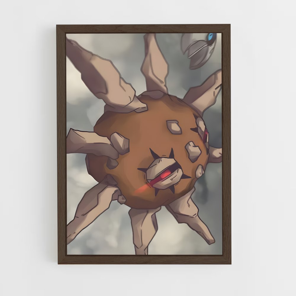 Poster Solrock illumine – affiche Pokemon (vue 5)